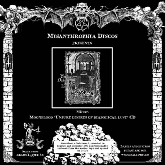MOONBLOOD Unpure desires of diabolical lust 2CD [CD]